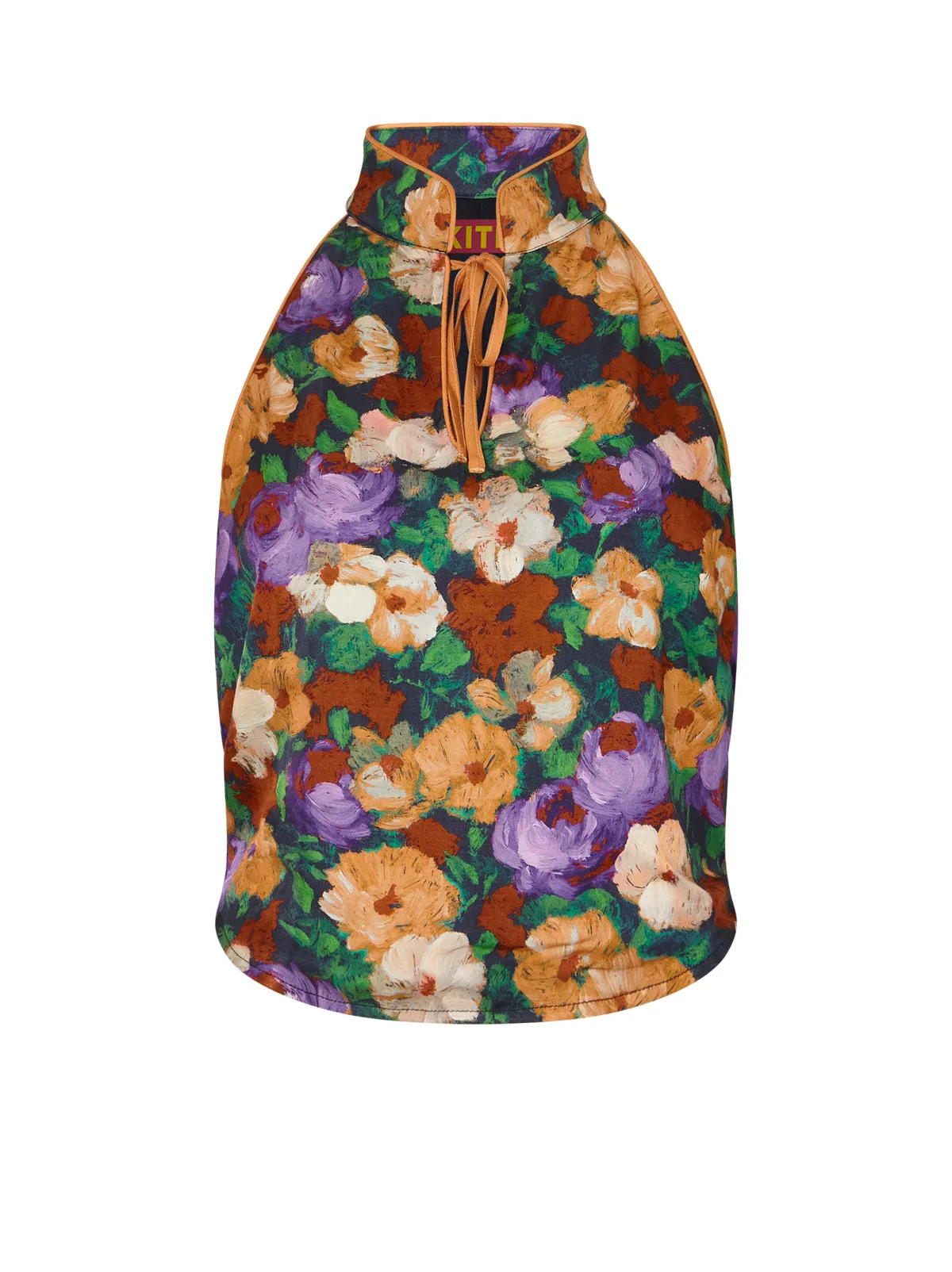 Catriona Iris Impressionist Floral Top