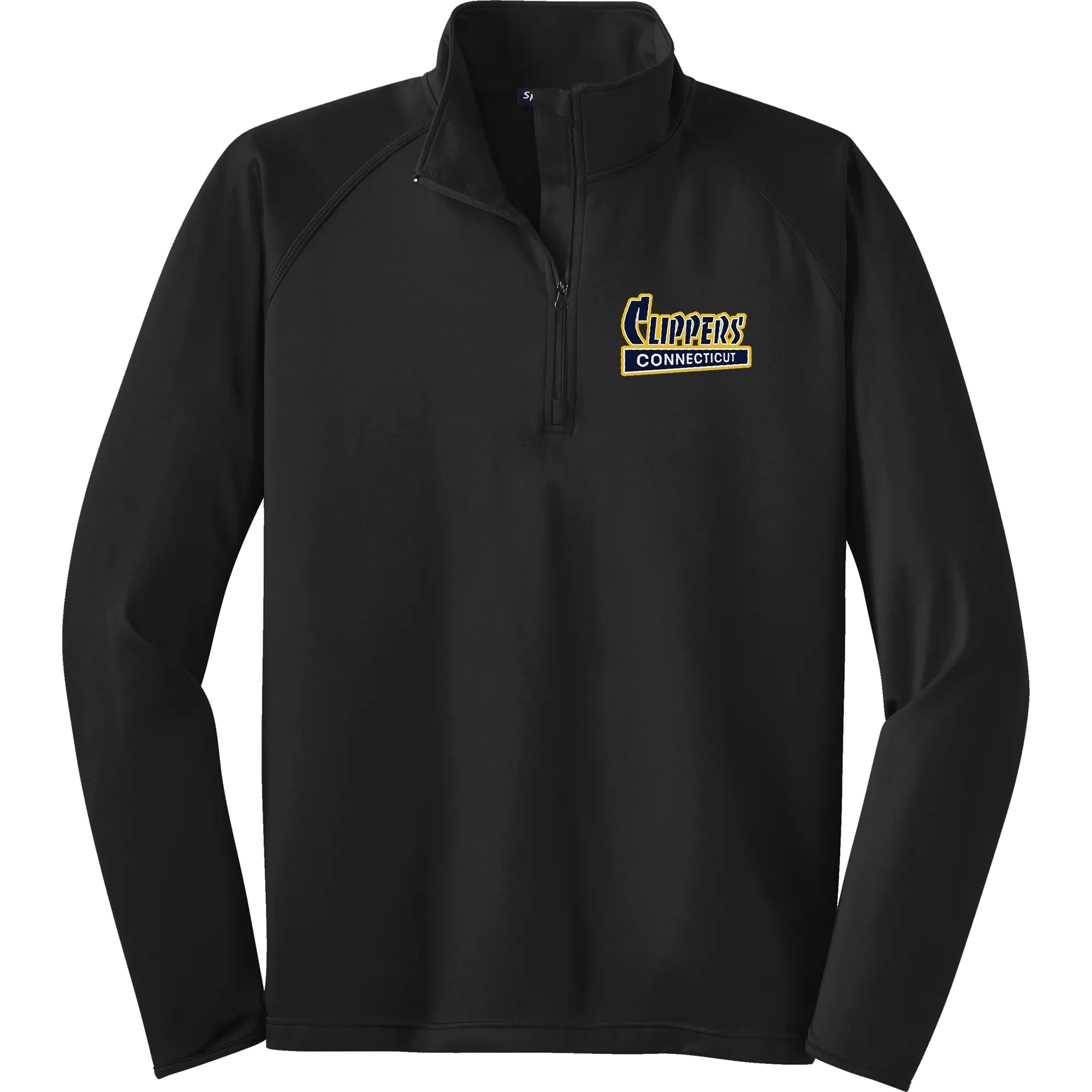 CT Clippers Sport-Wick Stretch 1/4-Zip Pullover
