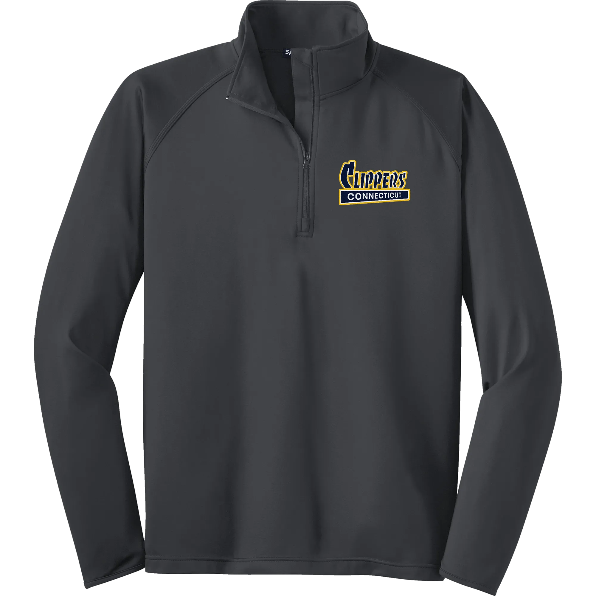 CT Clippers Sport-Wick Stretch 1/4-Zip Pullover