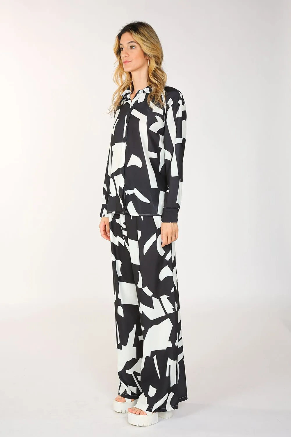 Multi Printed Satin Sets