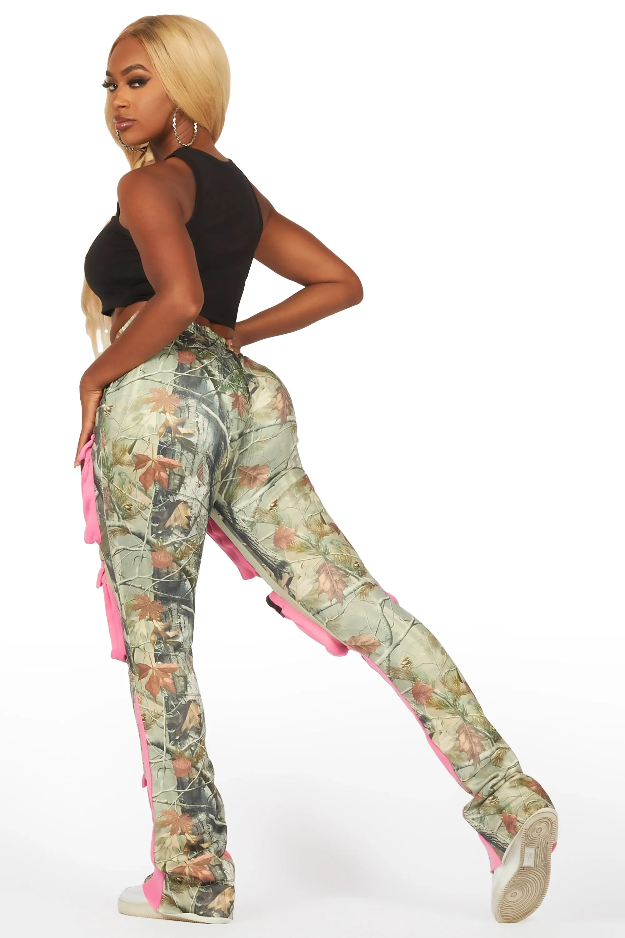 Norika Tree Camo Stacked Track Pant