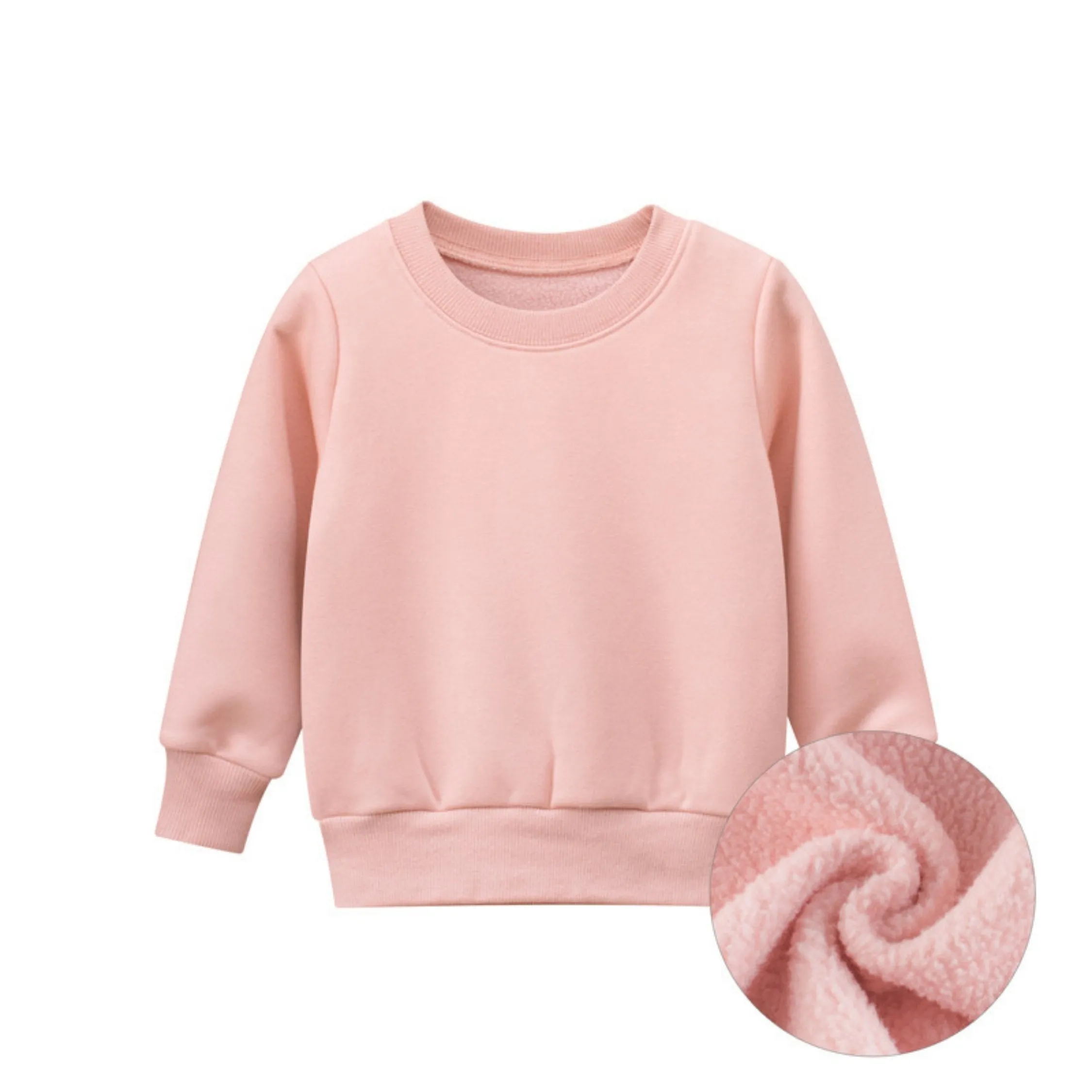 Plain Round Neck Sweat Shirt ,4 Variants: Pink, Red, Blue, Black, Gray