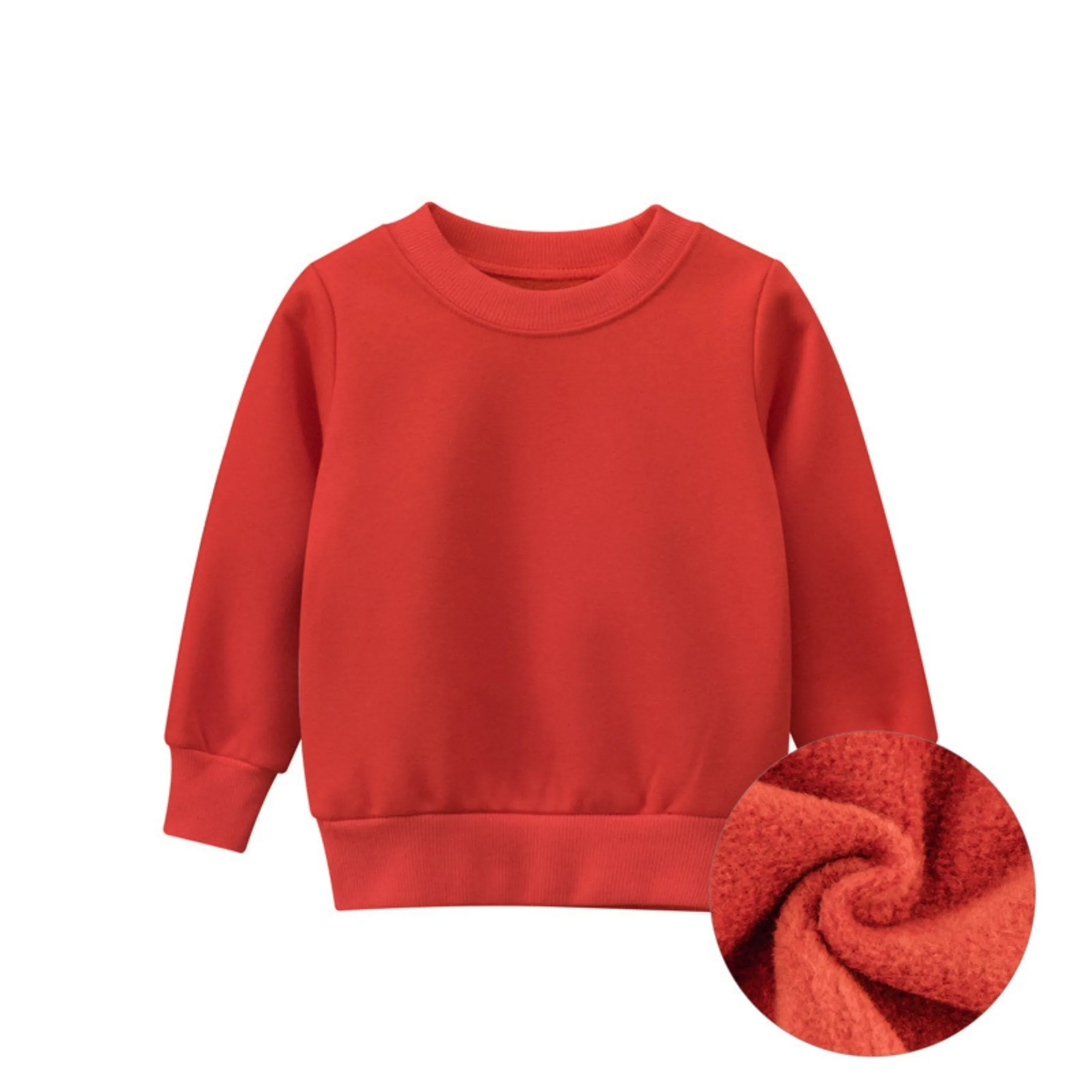 Plain Round Neck Sweat Shirt ,4 Variants: Pink, Red, Blue, Black, Gray